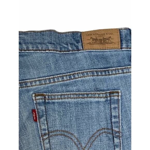 Levi’s 515 Boot Cut Jeans Light Wash Stretch Womans Size 10 Medium Red Label - Picture 8 of 8
